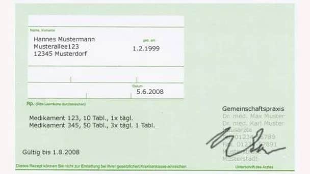 Privatrezept Muster ausgefüllt: So vermeiden Sie Fehler beim Ausfüllen