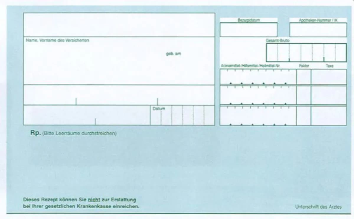Privatrezept als Kassenpatient: Unerwartete Kosten und Risiken verstehen